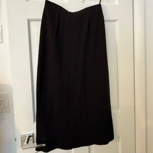 EILEEN FISHER brown pencil skirt size S